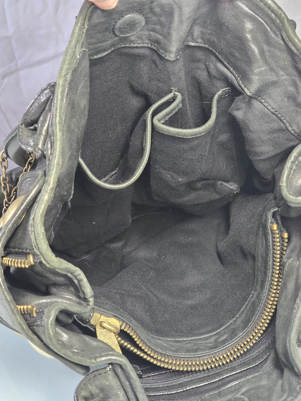 Cynthia Rowley Soft Lamb Leather Hobo Tote